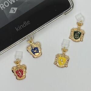 Harry Potter-Inspired Kindle Charm  House Crest eReader Accessories Choose 1